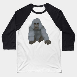 Cute Gorilla Drawing Baseball T-Shirt